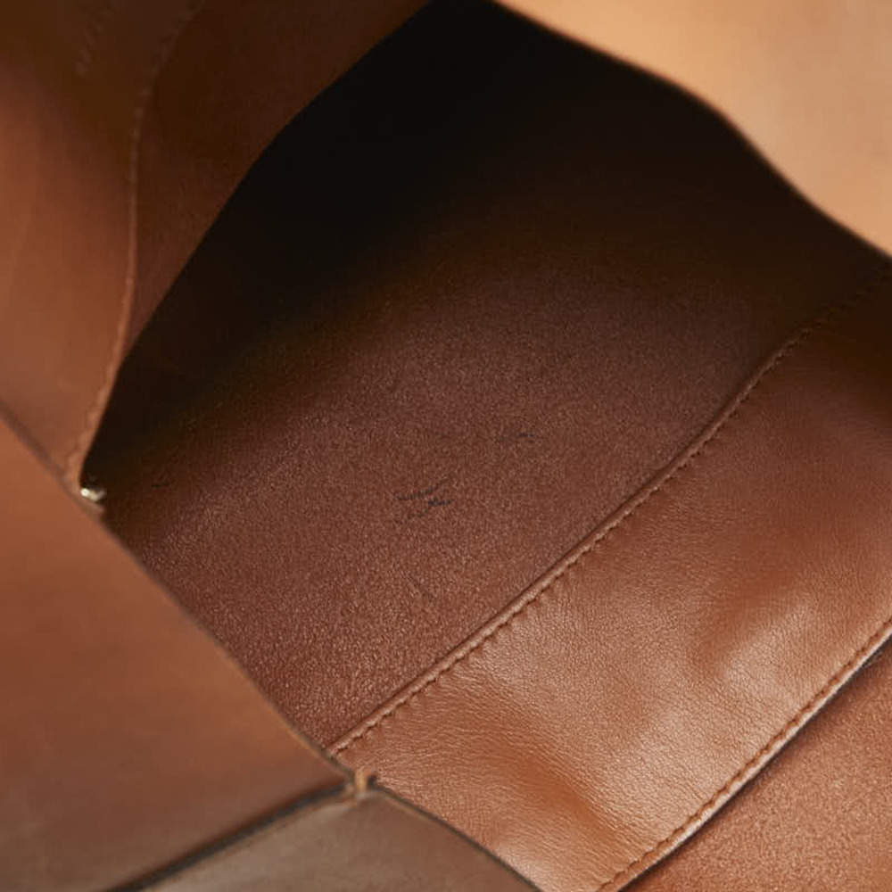 Gucci Horsebit Tassel Tote Bag Handbag Brown Leather - Picture 5 of 9